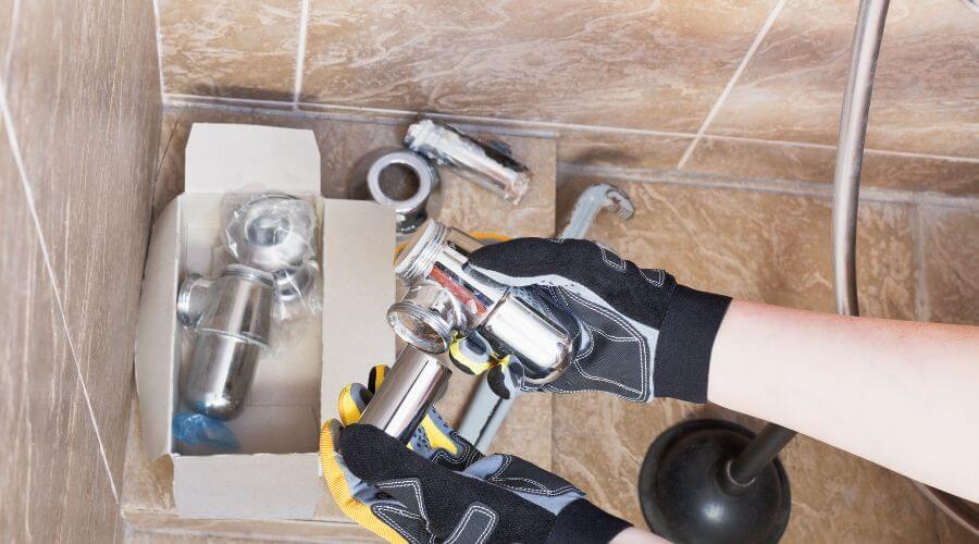 Professional gutter cleaning in Clune, PA